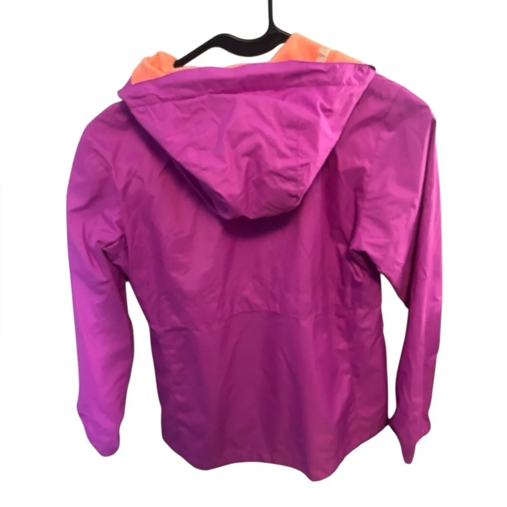 Sporty and Stylish Columbia Kids Vibrant Purple Raincoat | Size M (10/12)